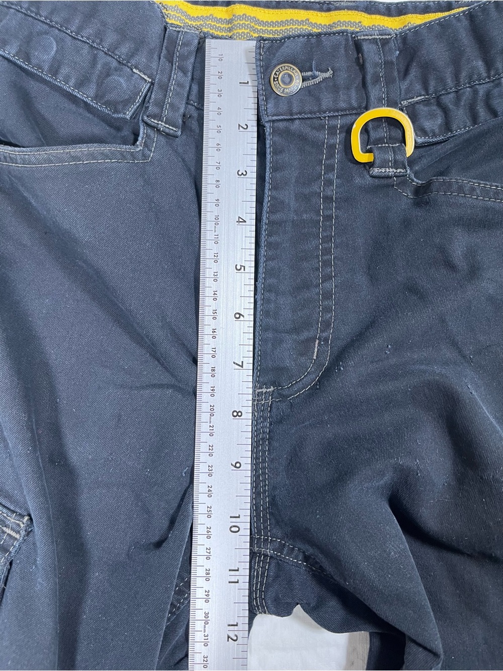 Caterpillar CAT Men’s Work Pants 28X34 Black Gray - Picture 11 of 16
